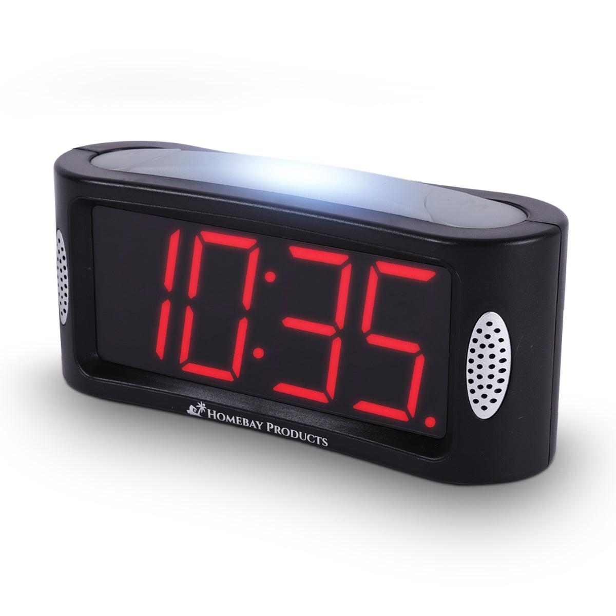 Digitale wekker rood LED-licht slaapvriendelijk